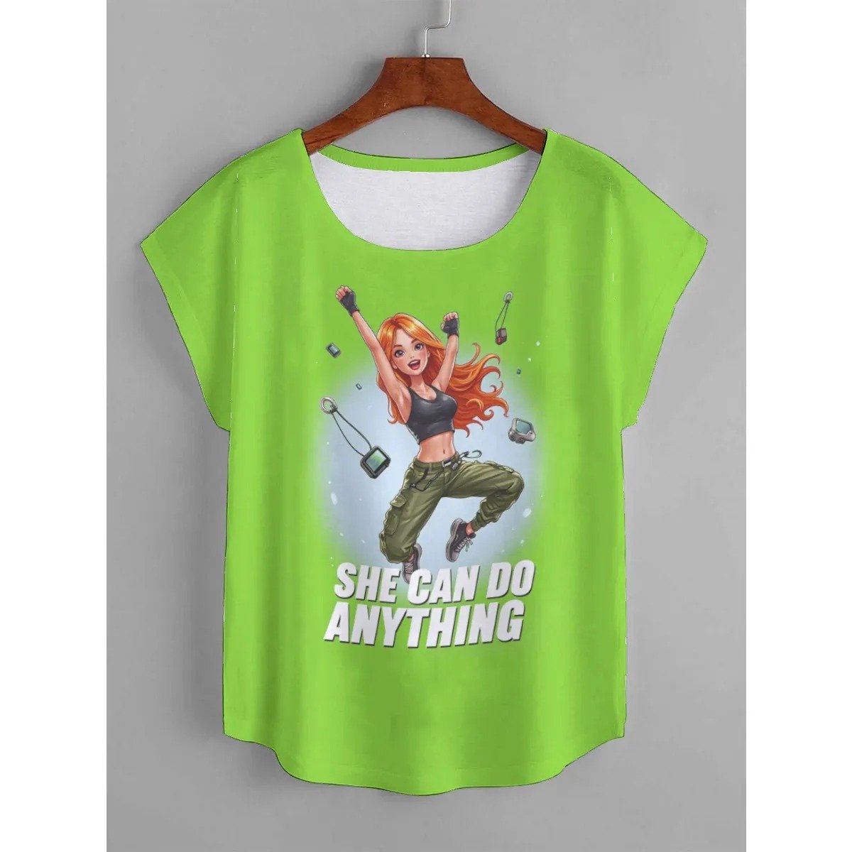 She Can Do Anything – Yaarwear Empowerment Tee - Image 4