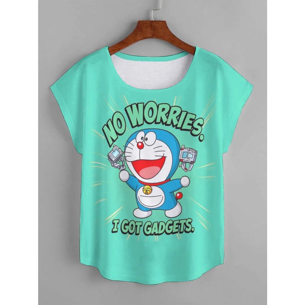 No Worries, I Got Gadgets Graphic Tee - Image 3