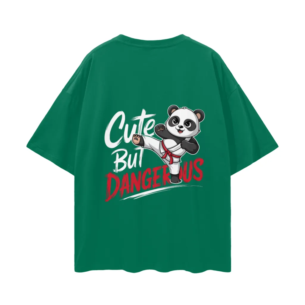 Cute but Dangerous Panda Karate Tee