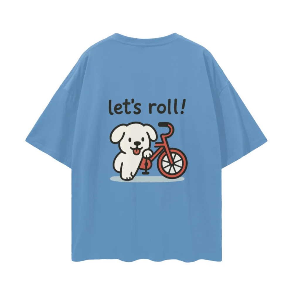 Let’s Roll Puppy Adventure Tee - Image 6