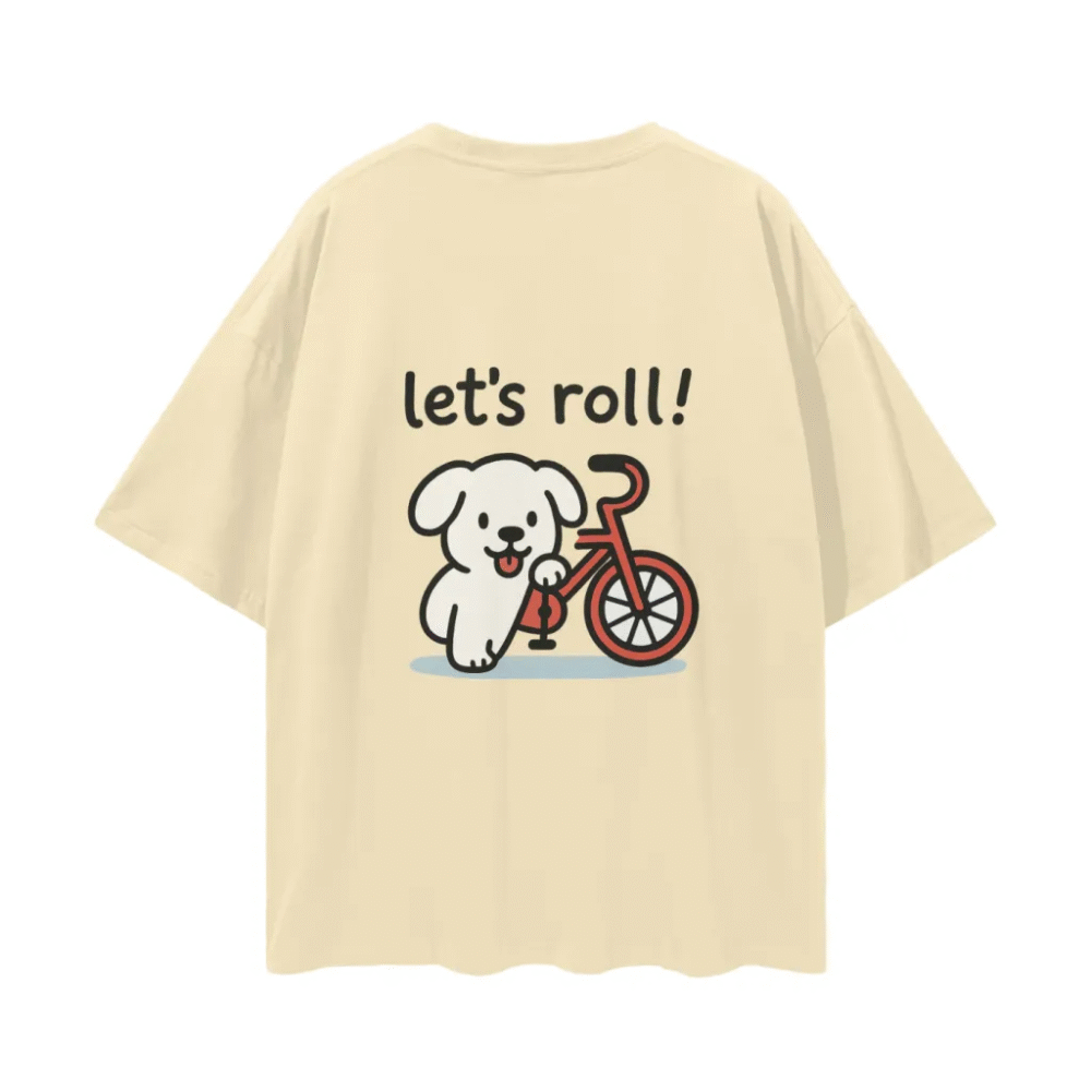 Let’s Roll Puppy Adventure Tee - Image 4